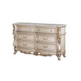 Gorsedd - Dresser With Marble Top - Marble Top & Golden Ivory