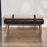 Buffalo - Hide Leather Bench