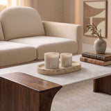 Ophelia - Travertine Tray