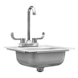 Summerset Outdoor 15 X 15 Inch Drop-In Sink - SNK-15D