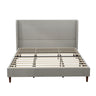 Upholstered Bed & High Headboard Design