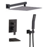 Modern 10" Wall Mounted Rainfall Shower Head System
