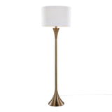 Lenuxe - 65" Metal Floor Lamp