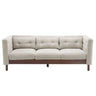 Upholstered Sofa Modern 3 Seater Sofa Couch With Tufted Design For Living Room