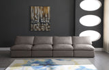 Plush - Modular Armless 4 Seat Sofa