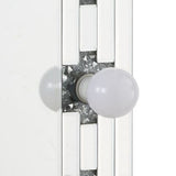 Noralie - Accent Mirror - Faux Diamonds & Mirrored