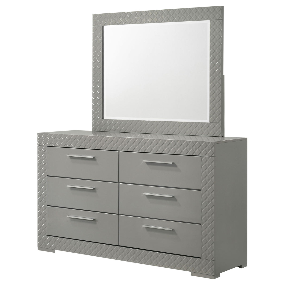 Pierce - 6 Drawer Dresser And Mirror