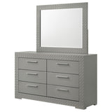 Pierce - 6 Drawer Dresser And Mirror