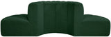 Arc - Boucle Fabric 4 Piece Modular Sofa
