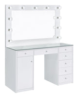 Acena - 7-Drawer Vanity Set With Lighting