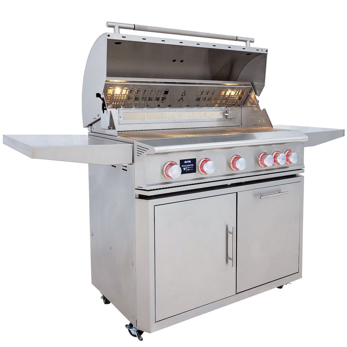 Blaze LTE PRO 40-Inch 5-Burner Propane Gas Grill w/ Digital Temperature Screen & Rear Infrared Burner