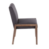 Carmen - Contemporary Chair (Set of 2) - White Washed Wood