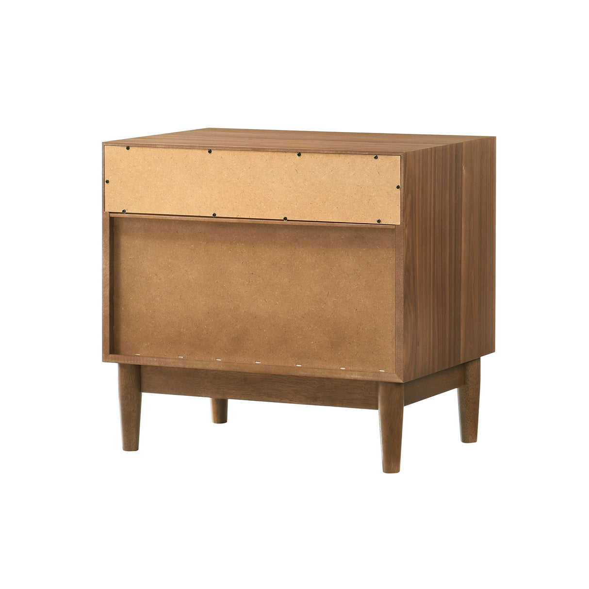 Artemio - 2 Drawer Wooden Nightstand With Shelf