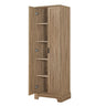 Storage Cabinet With Adjustable Shelves, 2 Doors, Rectangle Design For Bathroom