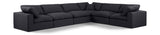 Comfy - 6 Piece Linen Modular Corner Sectional