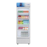 24 in. One-Door Commercial Merchandiser Refrigerator in White,12 cu. ft. (KM-MDR-1GD-12CWH)