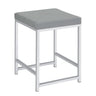Upholstered Square Vanity Stool