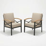Outdoor Patio Armchair, All Weather (Set of 2)