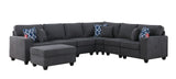 Cooper - Sectional Sofa With Ottoman And Cupholder