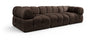 Orin - Velvet Performance Fabric Upholstered 3 Piece Modular Sofa