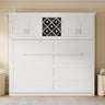 Murphy Wall Bed With Top Cabinets & Wine Rack