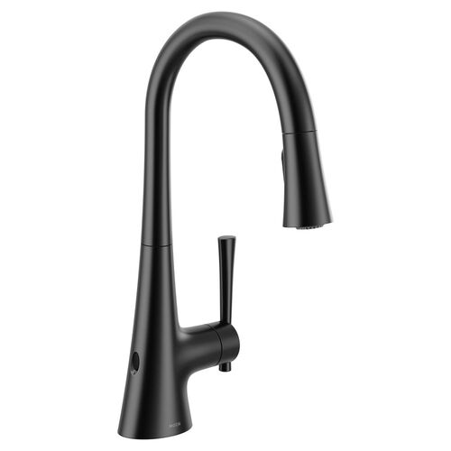 Moen M9126EWBL "Kurv" Pull-Out Spray Kitchen Faucet