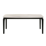 Kimber - Marble Top Dining Table - Black / White