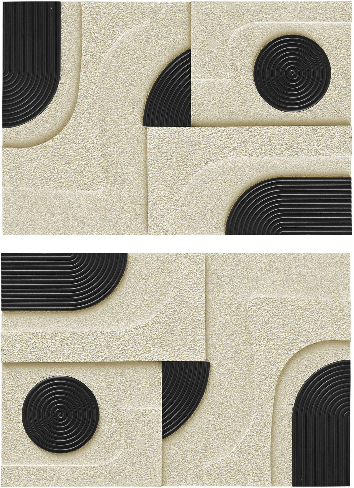 Element - Mango Wood 2 Piece Wall Art