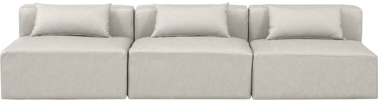 Cube - Modular 3 Seat Armless Sofa