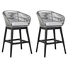Tutti Frutti - Indoor Outdoor Bar Height Bar Stool Set