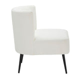 Fran - Slipper Chair - White