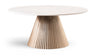 Cindra - Genuine Marble Top And Iron Base Table
