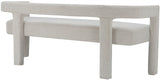 Athena - Boucle Fabric Bench