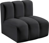 Arc - Faux Leather Straight Chair