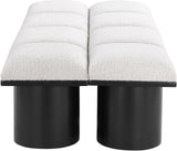 Pavilion - 8 Piece Modular Bench With Black Base