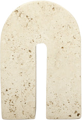 Phillipe - Genuine Travertine Bookend