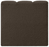 Arc - Boucle Fabric Straight Chair