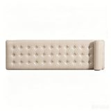 Upholstered End Of Bed Bench With Headrest