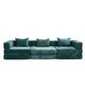 Convertible Floor Sofa Bed, Boneless Modular Sectional Sofa For Living Room