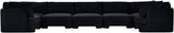 Hammond - Velvet Performance Fabric Upholstered 7 Piece U-Shaped Sectional