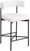 Rivage - Durable Stool With Black Frame (Set of 2)