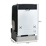 18 in. ADA Panel Ready with 8 Place Settings 52 DB Dishwasher in Stainless-Steel (KM-DW1852-PR)