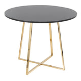 Cosmo - Claire Contemporary/Glam 5 Piece Dining Room Set