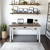 Writing Desk - Jasmine Whitewash / Barnwood