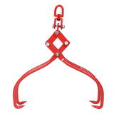 Heavy-Duty 4 Claw Timber Log Lifting Tongs Grabber