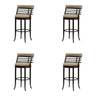 Telia - Upholstered Swivel Bar Height Barstool