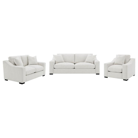 Ashlyn - Upholstered Track Arm Sofa Set