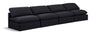 Indulge - Linen 4 Seat Modular Armless Sofa