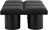 Pavilion - 6 Piece Modular Bench With Black Base