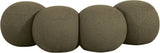 Apollo - Boucle Fabric Bench